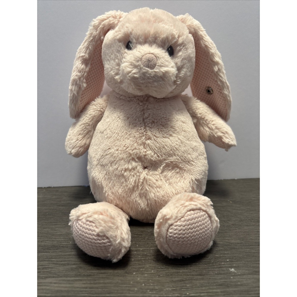 Steiff Pink Bunny‎ Rabbit Plush Berry Thermal Weave Knit Soft Cuddly 240706